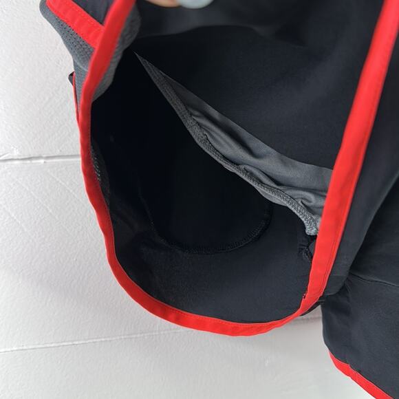 UNDER ARMOUR‎ Black Gray Coral Running Workout Gym Bike Shorts Size Small - Picture 3 of 9